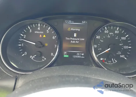 2017 Nissan Rogue Sv z USA, uszkodzony, nr VIN 5N1AT2MT3HC833809